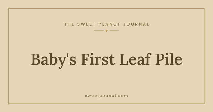 Baby's First Leaf Pile: Outdoor Play Dressing