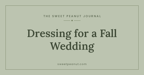 Dressing Baby for a Fall Wedding — The Sweet Peanut Journal