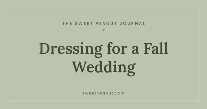 Dressing Baby for a Fall Wedding
