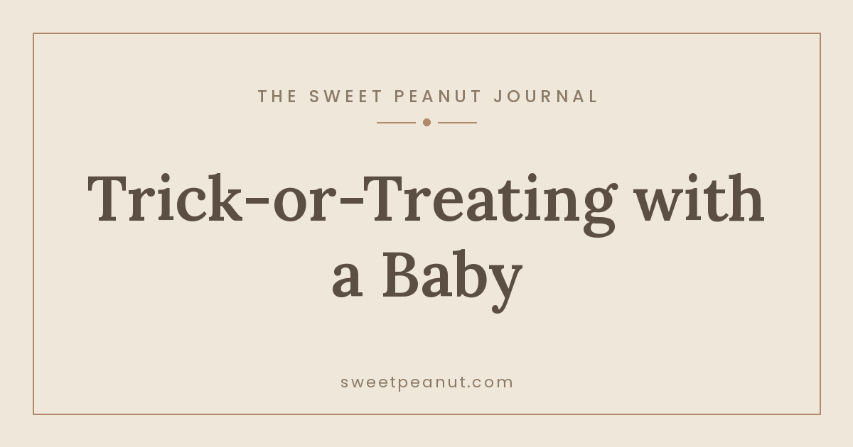 Trick-or-Treating with a Baby: What to Bring